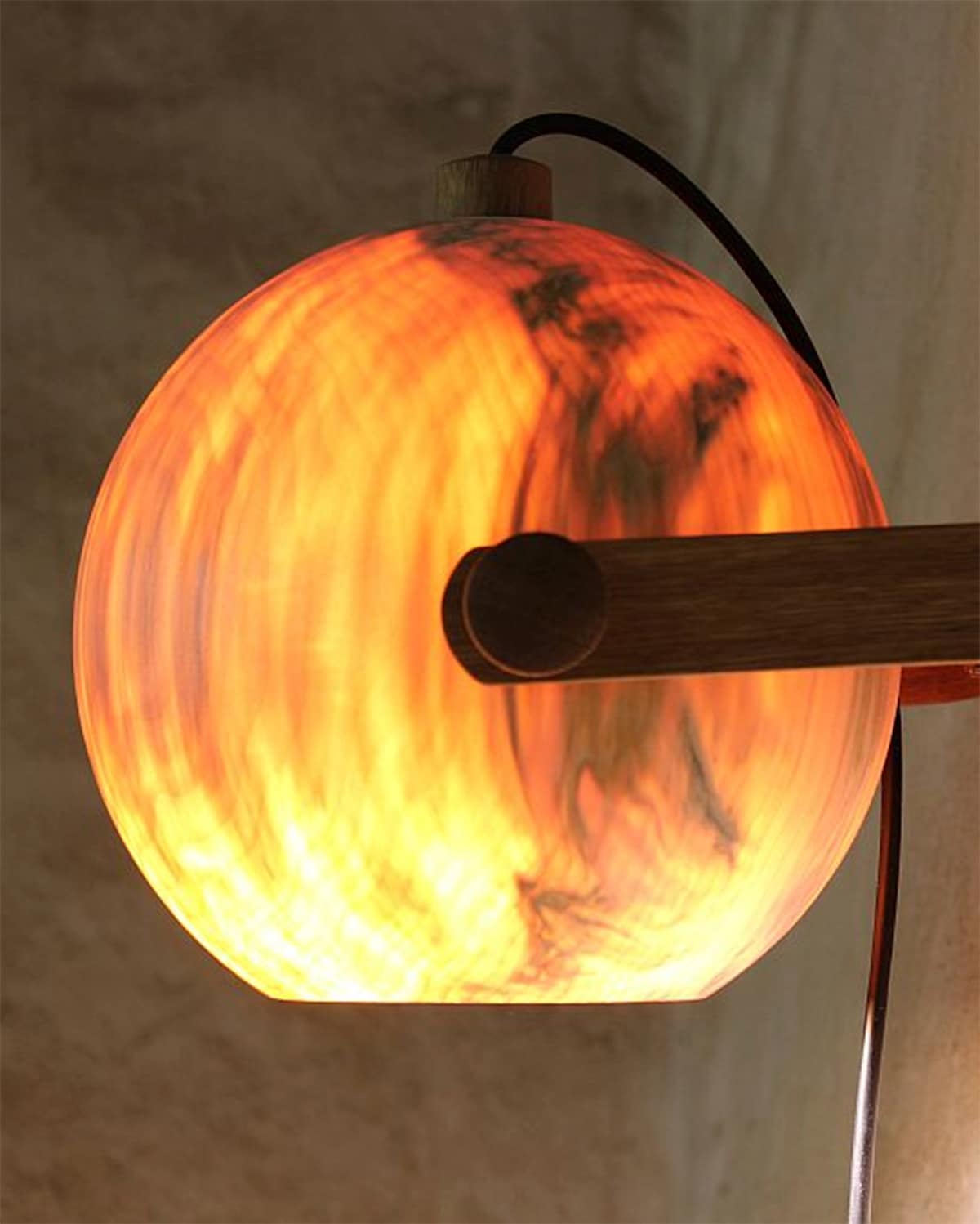 Andres Ansper’s lamp on display in the World’s Loneliest Lamp Shop.