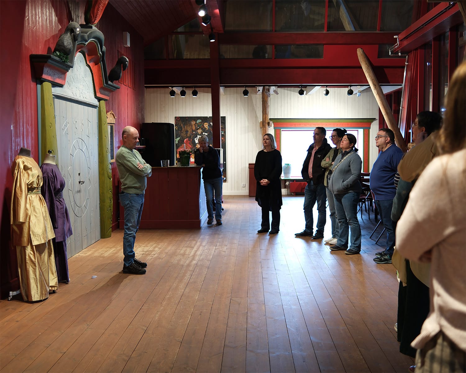 The CULTURALITY team visits the Västanå Musik och Teater (The Music and Theatre of Västanå).
