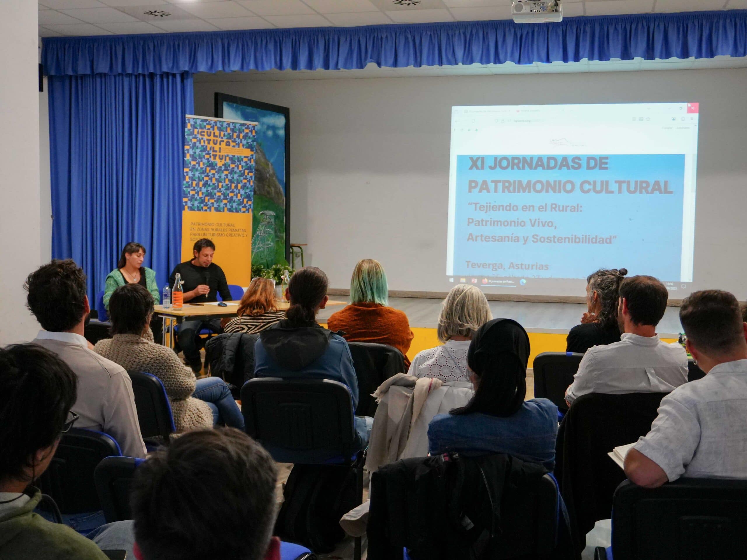 Presentation in Teverga, Asturias, Spain (Photograph by Research Centre and Ecomuseum La Ponte).