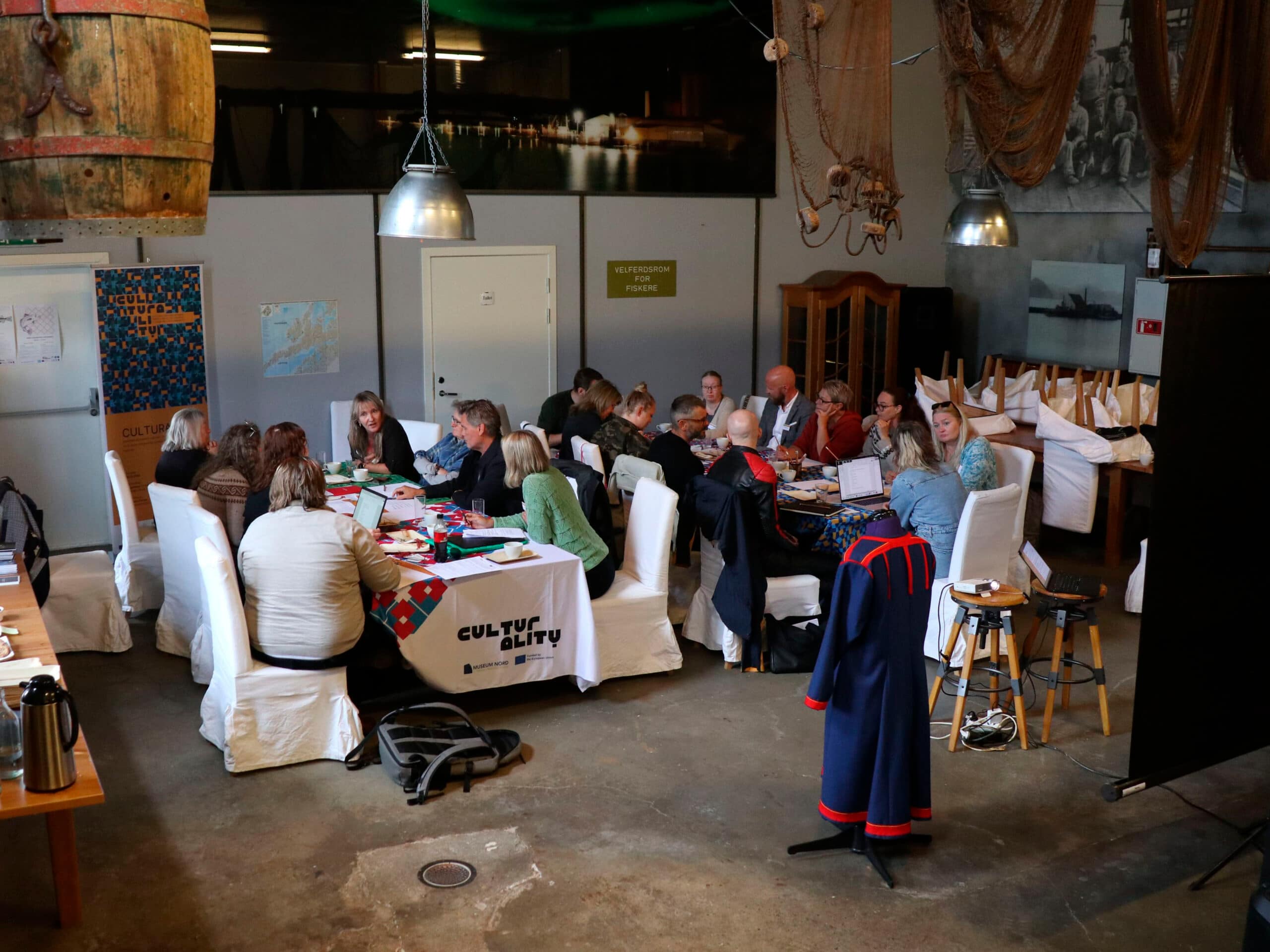 Working groups in Melbu, Norway (Photograph by Museum Nord).