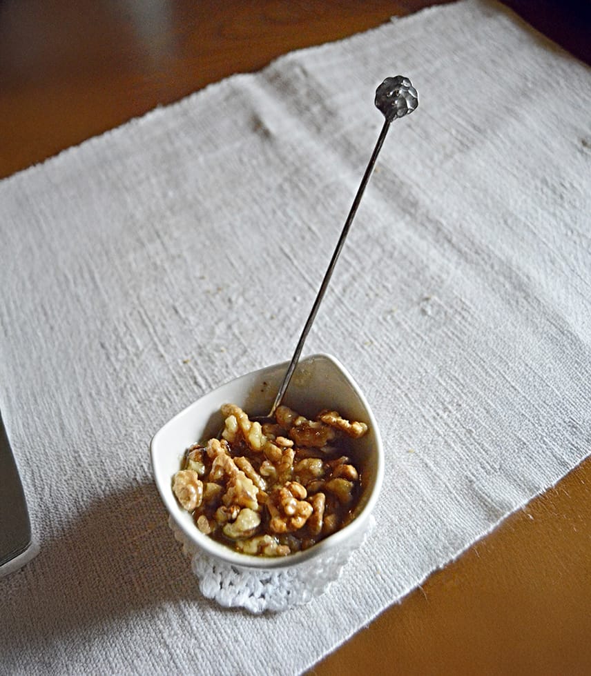 Figure 3 – Spoon by Keiko Shimizu, showcasing a forged poppy flower at the tip of its handle, as inspired by the flowers in her garden. Source: photo taken by the artisan.