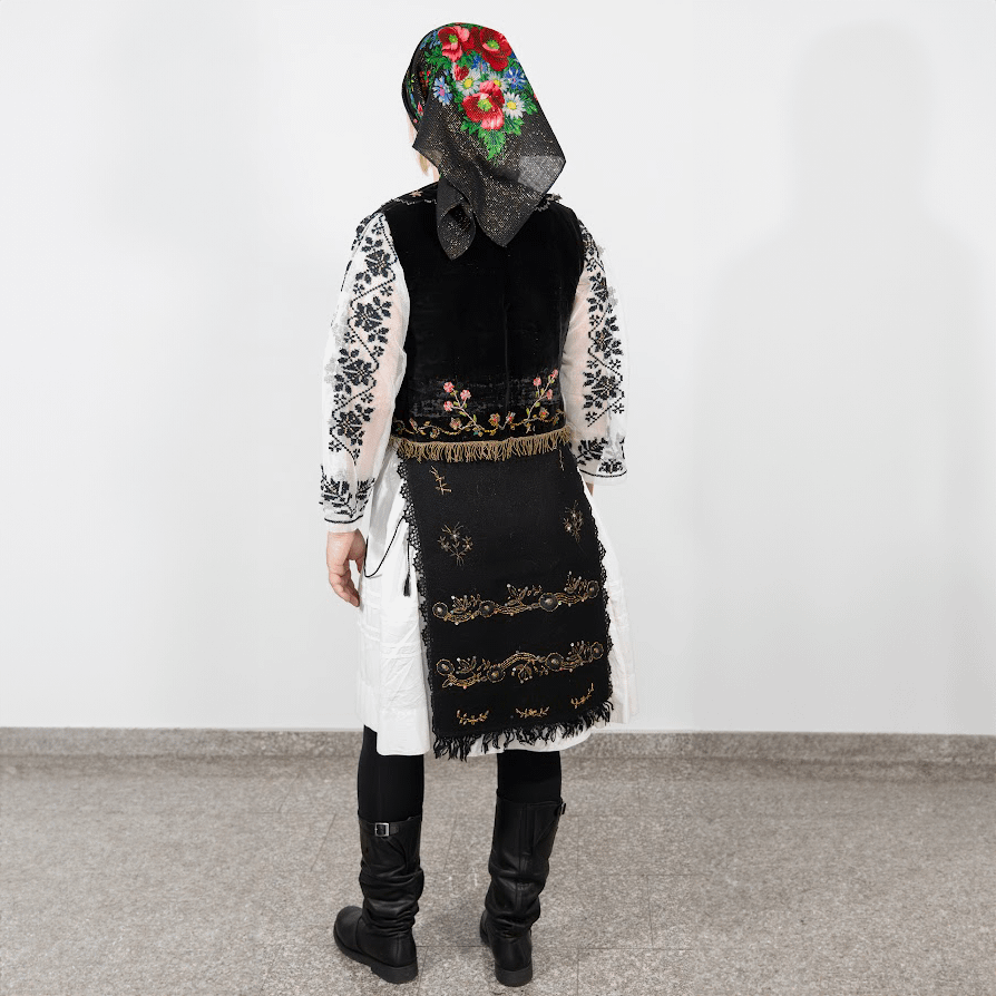 Traditional women costume from Vima Mare, Maramureș
